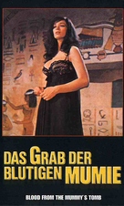 Blood from the Mummy&#039;s Tomb - German Movie Cover (xs thumbnail)