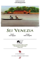 Sei Venezia - Italian Movie Poster (xs thumbnail)