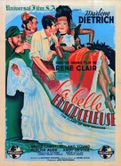 The Flame of New Orleans - French Movie Poster (xs thumbnail)