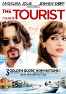 The Tourist - Canadian DVD movie cover (xs thumbnail)