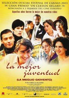 La meglio giovent&ugrave; - Spanish Movie Poster (xs thumbnail)