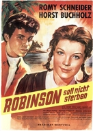Robinson soll nicht sterben - German Movie Poster (xs thumbnail)