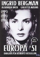 Europa &#039;51 - Spanish DVD movie cover (xs thumbnail)