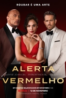 Red Notice - Brazilian Movie Poster (xs thumbnail)