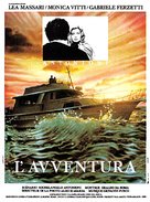 L&#039;avventura - French Movie Poster (xs thumbnail)