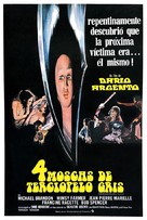 4 mosche di velluto grigio - Argentinian Movie Poster (xs thumbnail)