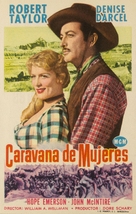 Westward the Women - Spanish Movie Poster (xs thumbnail)