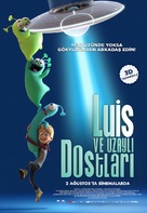 Luis &amp; the Aliens - Turkish Movie Poster (xs thumbnail)