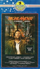 Highlander - Brazilian VHS movie cover (xs thumbnail)