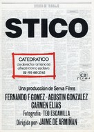 Stico - Spanish Movie Poster (xs thumbnail)