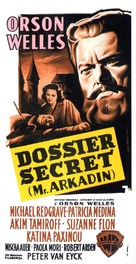 Mr. Arkadin - French Movie Poster (xs thumbnail)