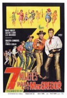 Sette donne per i MacGregor - Spanish Movie Poster (xs thumbnail)