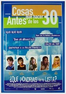 Things to Do Before You&#039;re 30 - Spanish poster (xs thumbnail)