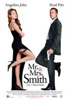 Mr. &amp; Mrs. Smith - Turkish Movie Poster (xs thumbnail)