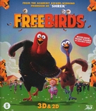 Free Birds - Dutch Blu-Ray movie cover (xs thumbnail)
