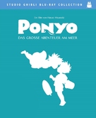 Gake no ue no Ponyo - German Blu-Ray movie cover (xs thumbnail)
