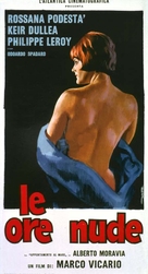 Le ore nude - Italian Movie Poster (xs thumbnail)