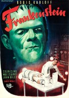 Frankenstein - German Movie Poster (xs thumbnail)