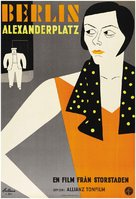 Berlin - Alexanderplatz - Swedish Movie Poster (xs thumbnail)
