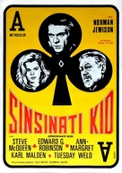 The Cincinnati Kid - Yugoslav Movie Poster (xs thumbnail)