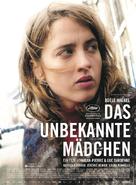 La fille inconnue - German Movie Poster (xs thumbnail)