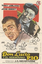 Don Lucio y el hermano p&iacute;o - Spanish Movie Poster (xs thumbnail)