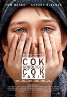 Extremely Loud &amp; Incredibly Close - Turkish Movie Poster (xs thumbnail)