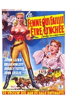 Woman They Almost Lynched - Belgian Movie Poster (xs thumbnail)