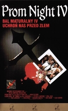 Prom Night IV: Deliver Us from Evil - Polish Movie Cover (xs thumbnail)