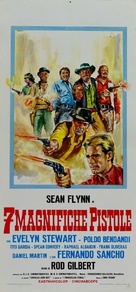 7 magnifiche pistole - Italian Movie Poster (xs thumbnail)