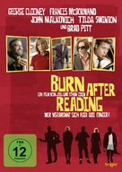 Burn After Reading - German Movie Cover (xs thumbnail)