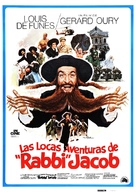 Les aventures de Rabbi Jacob - Spanish Movie Poster (xs thumbnail)