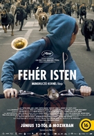 Feh&eacute;r isten - Hungarian Movie Poster (xs thumbnail)