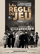 La r&egrave;gle du jeu - French Re-release movie poster (xs thumbnail)