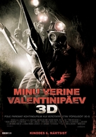 My Bloody Valentine - Lithuanian Movie Poster (xs thumbnail)