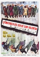 The St. Valentine&#039;s Day Massacre - Spanish Movie Poster (xs thumbnail)