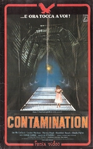 Contamination - Finnish VHS movie cover (xs thumbnail)