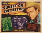 Sunset on the Desert - Movie Poster (xs thumbnail)
