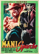 Les mains sales - Italian Movie Poster (xs thumbnail)