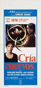 Cr&iacute;a cuervos - Italian Movie Poster (xs thumbnail)