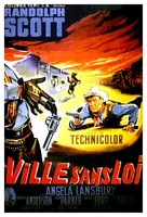 A Lawless Street - French Movie Poster (xs thumbnail)
