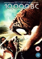 10,000 BC - British DVD movie cover (xs thumbnail)