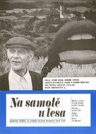 Na samote u lesa - Czech Movie Poster (xs thumbnail)