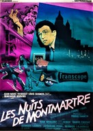 Les nuits de Montmartre - French Movie Poster (xs thumbnail)