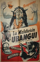 Curse of the Ubangi - Argentinian Movie Poster (xs thumbnail)