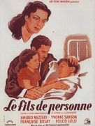 I figli di nessuno - French Movie Poster (xs thumbnail)