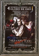 Sweeney Todd: The Demon Barber of Fleet Street - Argentinian Movie Poster (xs thumbnail)