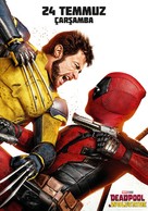 Deadpool &amp; Wolverine - Turkish Movie Poster (xs thumbnail)