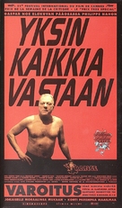Seul contre tous - Finnish VHS movie cover (xs thumbnail)