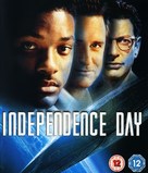 Independence Day - British Blu-Ray movie cover (xs thumbnail)